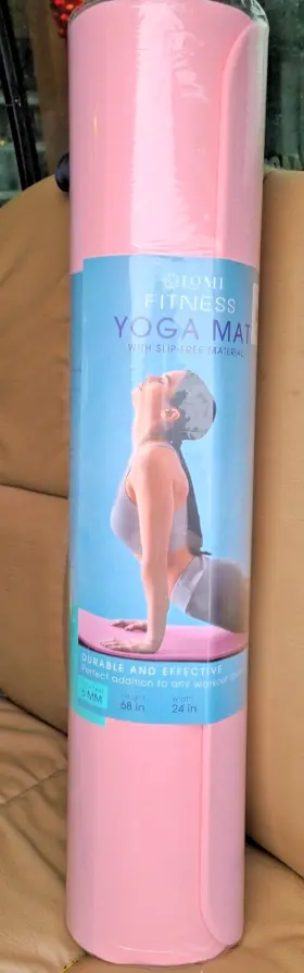 680079854379 LOMI Yoga Mat Fitness Slip Material Veteran