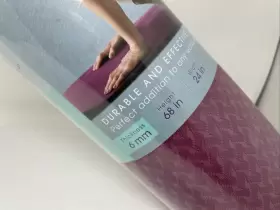 LF5006RB LOMI FITNESS Yoga Mat Ruby #2