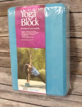 05-0773LT LOTUS Yoga Block Foam Balance Flexibilty #2