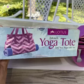 LYBAG114 LOTUS DESIGN Yoga Deluxe Tote Gym Bag Baby #3