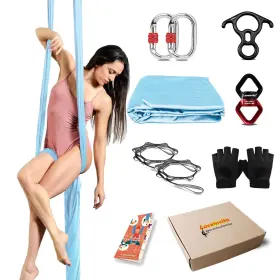 ABRB2YHCB09 LUCEINVITA Aerial Hammock Tricot Flying Yoga Silk