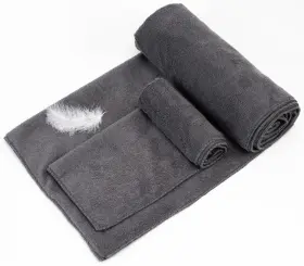 Yoga-mt-towel LUKCHE Slip Mat Corner Pockets