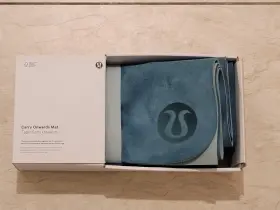 LU9AFUS LULULEMON Onwards Travel Yoga Mat Desert Hazy Jade
