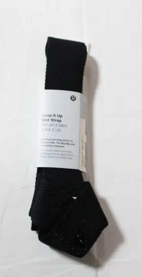 LU9AI6S LULULEMON Fuss Loop Up Yoga Mat Strap