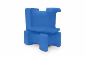 LM-037-BLU LUMIA WELLNESS Ergonomic Yoga Block Relieve Wrist LM-037-BLU LUMIA WELLNESS Ergonomic Yoga Block Relieve Wrist