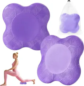 PL01 LUMUKA Pack Yoga Knee Mat Set Foam Kneeling Pad Cushion