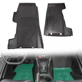 SL-06 LUXEMOTO Tpe Floor Mats Polaris Slingshot Weather Rubb