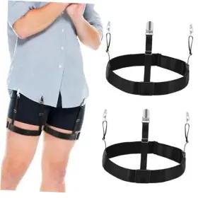 CSJ2 LUYENA Shirt Stays Holder Straps Men Women Keeps