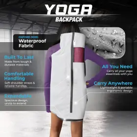 860010227220 MAGNILAY Expandable Yoga Mat Bags Women Men Car #3