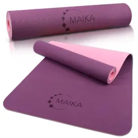 860010938225 MAIKA Yoga Mat Slip Pilates Fitness Eco Anti