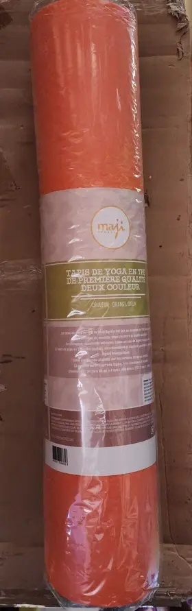 687747946398 MAJI SPORTS Tpe Embossed Yoga Mat