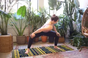 687847946557 MAJI SPORTS Printed Pvc Yoga Mat #2