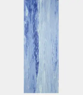840104806685 MANDUKA Ekolite Yoga Mat Cushion Surf Marbled