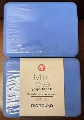 840104807026 MANDUKA Mini Travel Yoga Block #2