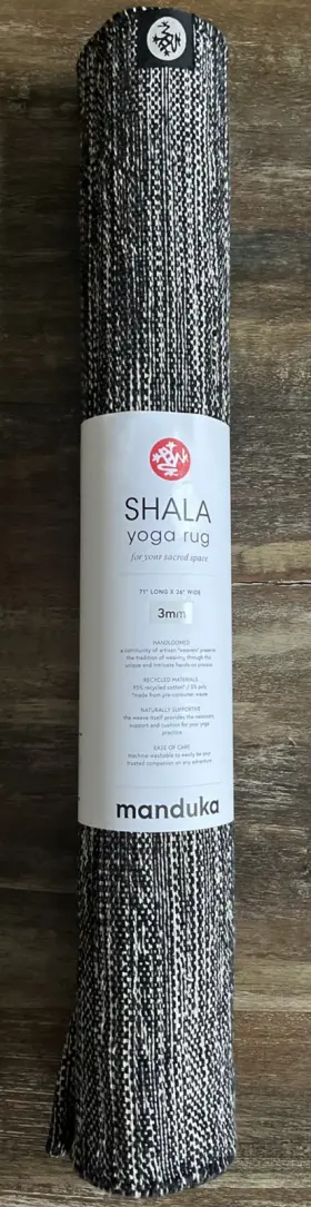 Shayla MANDUKA Shala Yoga Rug Meditation Heather