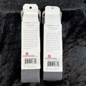 846698006821 MANDUKA Yoga Strap Training Stretch Prop Thunder #2