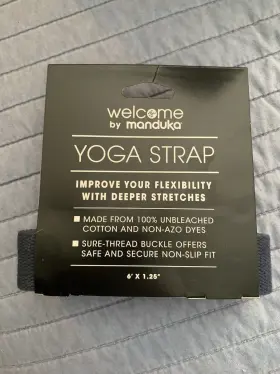 Welcome MANDUKA Yoga Strap #2