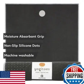 B09NN43MQ9 MANDUKA Yogitoes Yoga Mat Towel Grip Patented