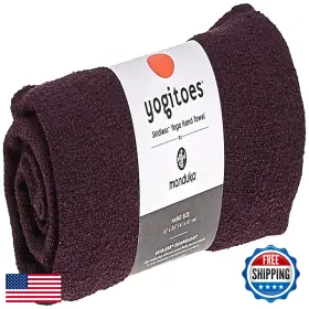 B09NN4DW2Q MANDUKA Yogitoes Yoga Towel Grip Patented Silicone