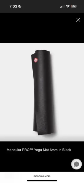 K40018329230555 MANDUKA Pro Yoga Mat Slip Pvc Pilates Unisex