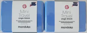 ZM092 MANDUKA Mwt Mini Yoga Travel Blocks Set Surf #2 ZM092 MANDUKA Mwt Mini Yoga Travel Blocks Set Surf #2