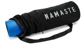 854178006094 MASAYA Namaste Yoga Mat Bag Drawstring Carrier