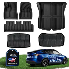MODEL-3-HIGHLAND-6 MATGUARDPRO Floor Mats Tesla Standard