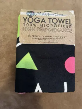 82698 MAUI AND SONS Yoga Towel Microfiber Slip Pink