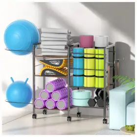 AYJ0159A MAWEW Yoga Mat Storage Rack Gym Holder
