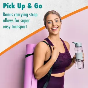 B06WVDRQ52 MAXIMO Fitness Yoga Mat Exercise Strap #3