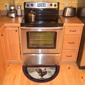 CC5266 MAYBERRY RUG Cabin Rugs Kitchen Wedge Tall Rooster