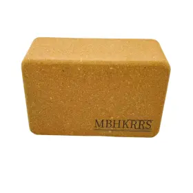 YJ8686 MBHKRRS Yoga Block Grain Cork Gym Pilat