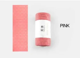 W2005-PINK MEESU YOGA Slip Towel Absorbent Microfiber Mat #2