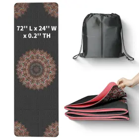 222369593779 MEIXINZHI Travel Yoga Mat Slip Exercise Matt Bag