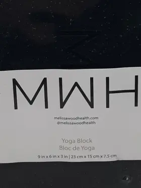 MWH-FL-001 MELISSA WOOD HEALTH Yoga Block #2