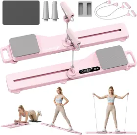 313026185102 MERACH Pilates Board Reformer Set Timer Bands