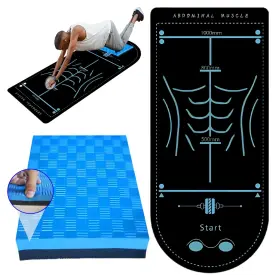 198715109917 MIAN66 Exercise Roller Mat Gym Workout Pads Abs