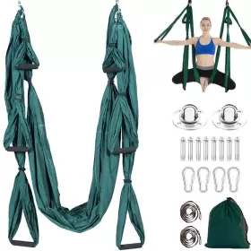 920837037656 MIFXIN Aerial Yoga Swing Set Trapeze Hammock Kit