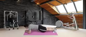 887530040139 MIND READER Yoga Mat Fitness Pink #2