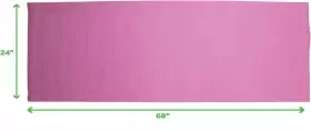 887530040139 MIND READER Yoga Mat Fitness Pink #3