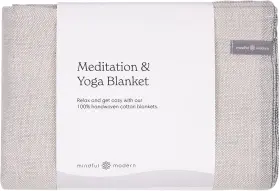 795976259339 MINDFUL MODERN Meditation Blanket Restorative