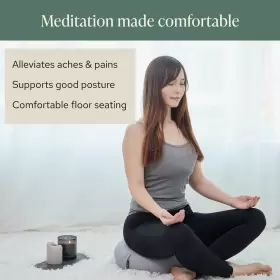 795976261868 MINDFUL MODERN Meditation Cushion Zafu Yoga #2