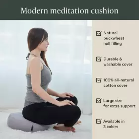 795976261868 MINDFUL MODERN Meditation Cushion Zafu Yoga #3