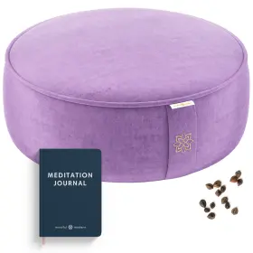 0G-VWPX-HYENJ1RUSS MINDFUL MODERN Velvet Meditation Cushion