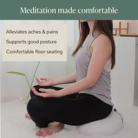 795976262643 MINDFUL MODERN Meditation Cushion Zafu Yoga Floo #2
