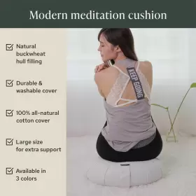 795976262643 MINDFUL MODERN Meditation Cushion Zafu Yoga Floo #3