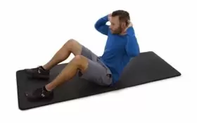 11879 MINDSINSYNC Deluxe Fitness Exercise Yoga Mat Gym High