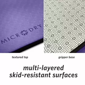 11948 MINDSINSYNC Deluxe Fitness Exercise Yoga Mat Gym High #3 11948 MINDSINSYNC Deluxe Fitness Exercise Yoga Mat Gym High #3