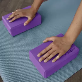 12390 MINDSINSYNC Microdry Stretching Exercise Foam Blocks #3