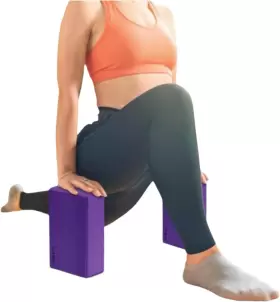 12390 MINDSINSYNC Microdry Stretching Exercise Foam Blocks